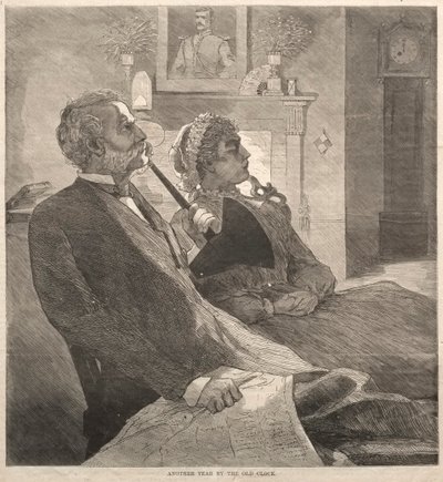 Endnu et år af det gamle ur, 1870. af Winslow Homer
