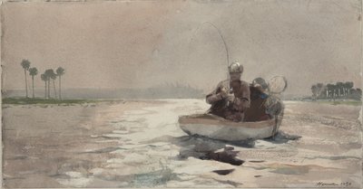 Bass Fishing - Florida af Winslow Homer