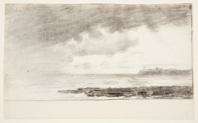 Bugt ved Cullercoats, England af Winslow Homer