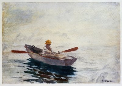 Dreng i en båd af Winslow Homer