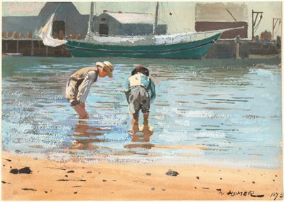Drenge, der vader af Winslow Homer