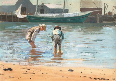 Drenge vader, 1873. af Winslow Homer