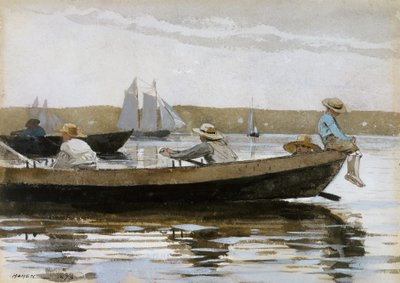Drenge i en Dory af Winslow Homer
