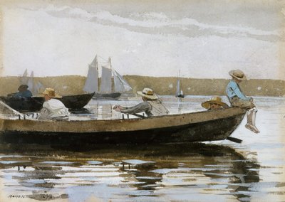 Drenge i en Dory, 1873. af Winslow Homer