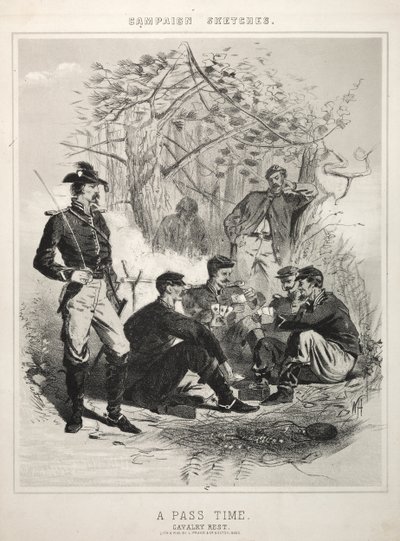 Kampagneskitser:  En tidsfordriv af Winslow Homer