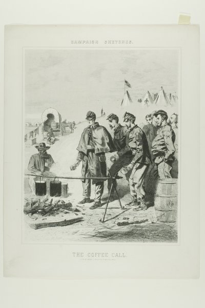 Skitser til kampagnen: Kaffeopkald af Winslow Homer