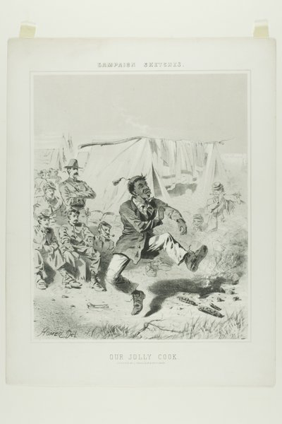 Skitser til kampagnen: Vores muntre kok af Winslow Homer