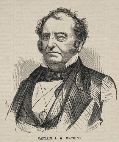Kaptajn J.W. Watkins, 1857. af Winslow Homer