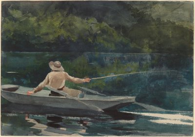 Casting, nummer to af Winslow Homer