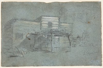 Clapboard Shack af Winslow Homer