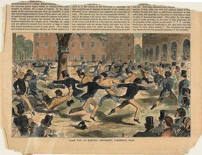 Klassens dag på Harvard University, Cambridge, Massachusetts af Winslow Homer