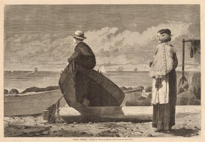Far kommer!, udgivet 1873. af Winslow Homer