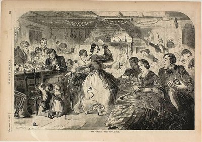 Efterårslege - æble-bien af Winslow Homer
