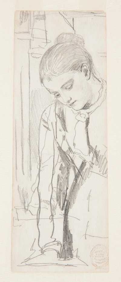 Figur af en kvinde af Winslow Homer
