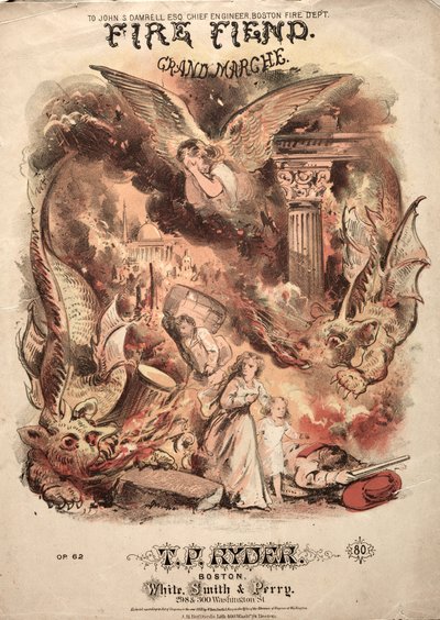 Fire Fiend - Nodecover. af Winslow Homer