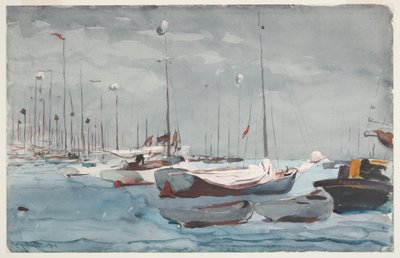 Fiskerbåde, Key West af Winslow Homer