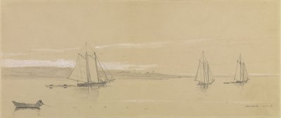 Fiskeflåde ved Gloucester af Winslow Homer