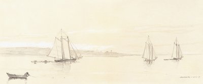 Fiskerflåden i Gloucester af Winslow Homer