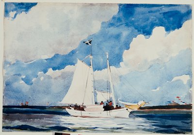 Fiskeskonner, Nassau, ca. 1898-99 af Winslow Homer