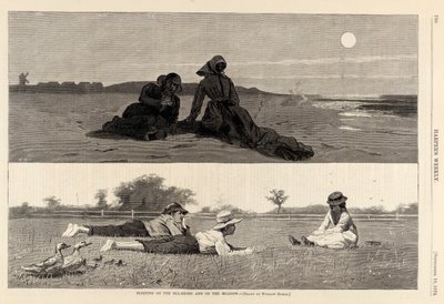 Flirt on the Sea-Shore and on the Meadow, fra Harper