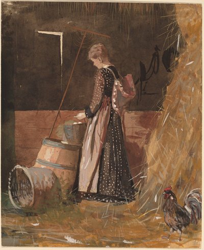 Friske æg af Winslow Homer