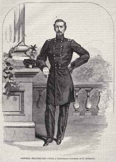 General Beauregard, 1861. af Winslow Homer