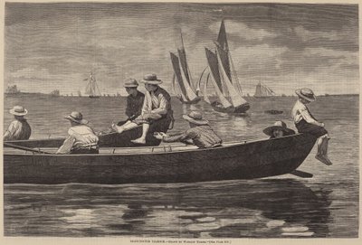 Gloucester Harbor, udgivet 1873. af Winslow Homer
