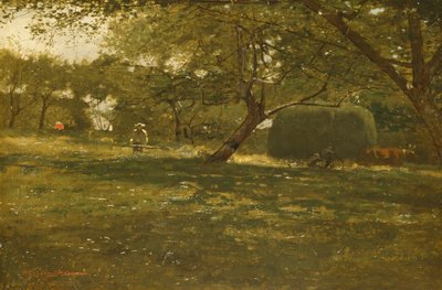 Høstscene, ca. 1873. af Winslow Homer