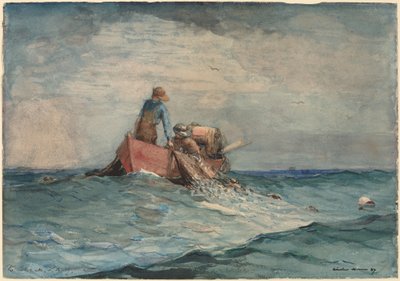 Indhaling af nettene af Winslow Homer