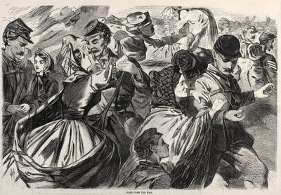 Hjem fra krigen, 1863. af Winslow Homer