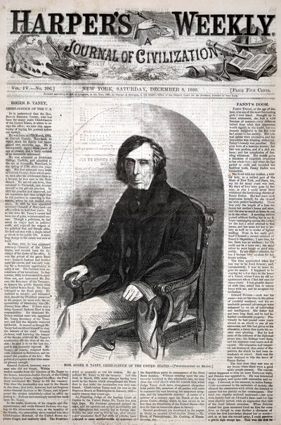 Den ærede Roger B. Taney, USA