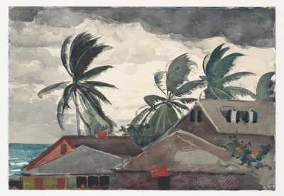 Orkan, Bahamas af Winslow Homer
