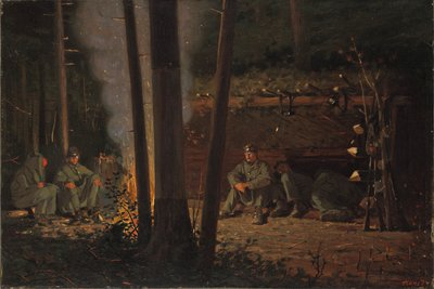 Foran Yorktown (olie på lærred) af Winslow Homer