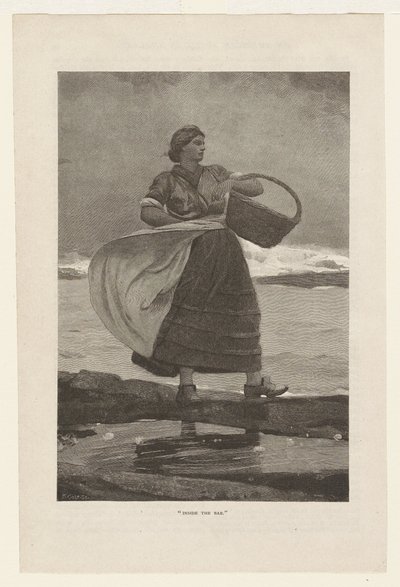 Inde i baren af Winslow Homer