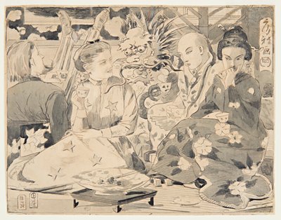 International Tea Party af Winslow Homer