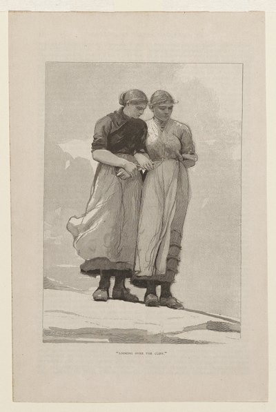Udsigt over klippen af Winslow Homer