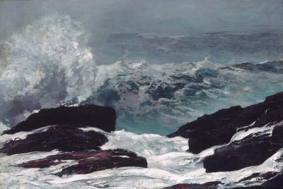Maine kyst af Winslow Homer