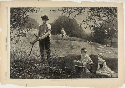 At lave hø af Winslow Homer