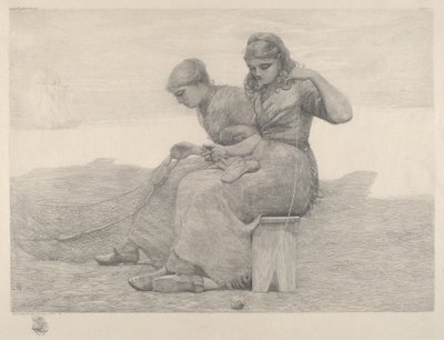 At reparere net af Winslow Homer