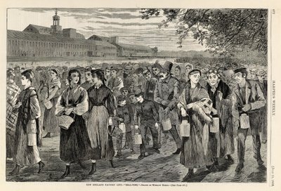Fabriksliv i New England - "Bell-Time", fra Harper