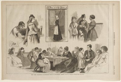 New Yorks velgørenhedsorganisationer - St. Barnabas House, 304 Mulberry Street af Winslow Homer
