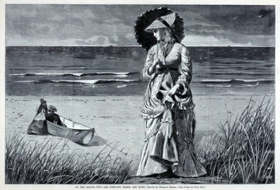 På stranden - to er selskab, tre er ingen, fra Harper