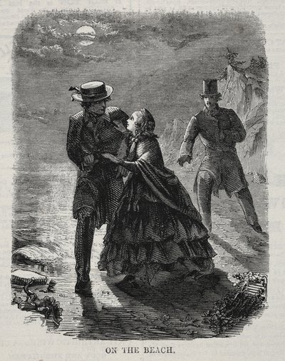 På stranden, 1860. af Winslow Homer
