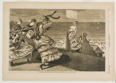 På skrænten ved Long Branch, i badetiden af Winslow Homer