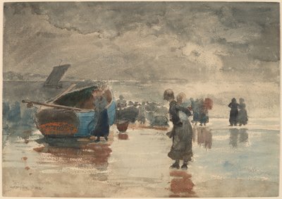 På Sandet af Winslow Homer