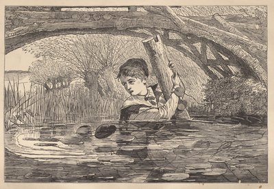 "Orrin, skynd dig, jeg er ved at dø" af Winslow Homer