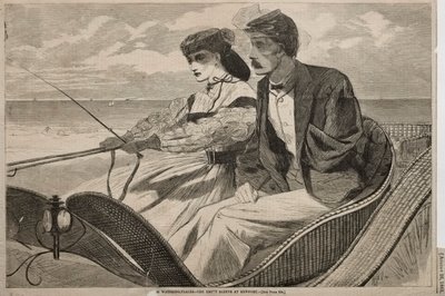 Vores vandingssteder - The Empty Sleeve i Newport, 1865. af Winslow Homer
