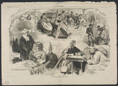 Vore kvinder og krigen, 1862. af Winslow Homer