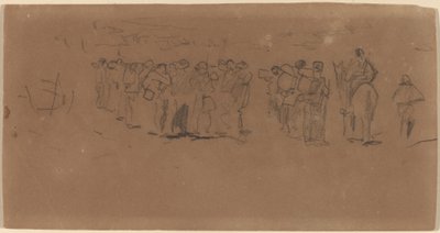 Forberedelse til marts af Winslow Homer