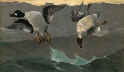 Højre og venstre, 1909. af Winslow Homer